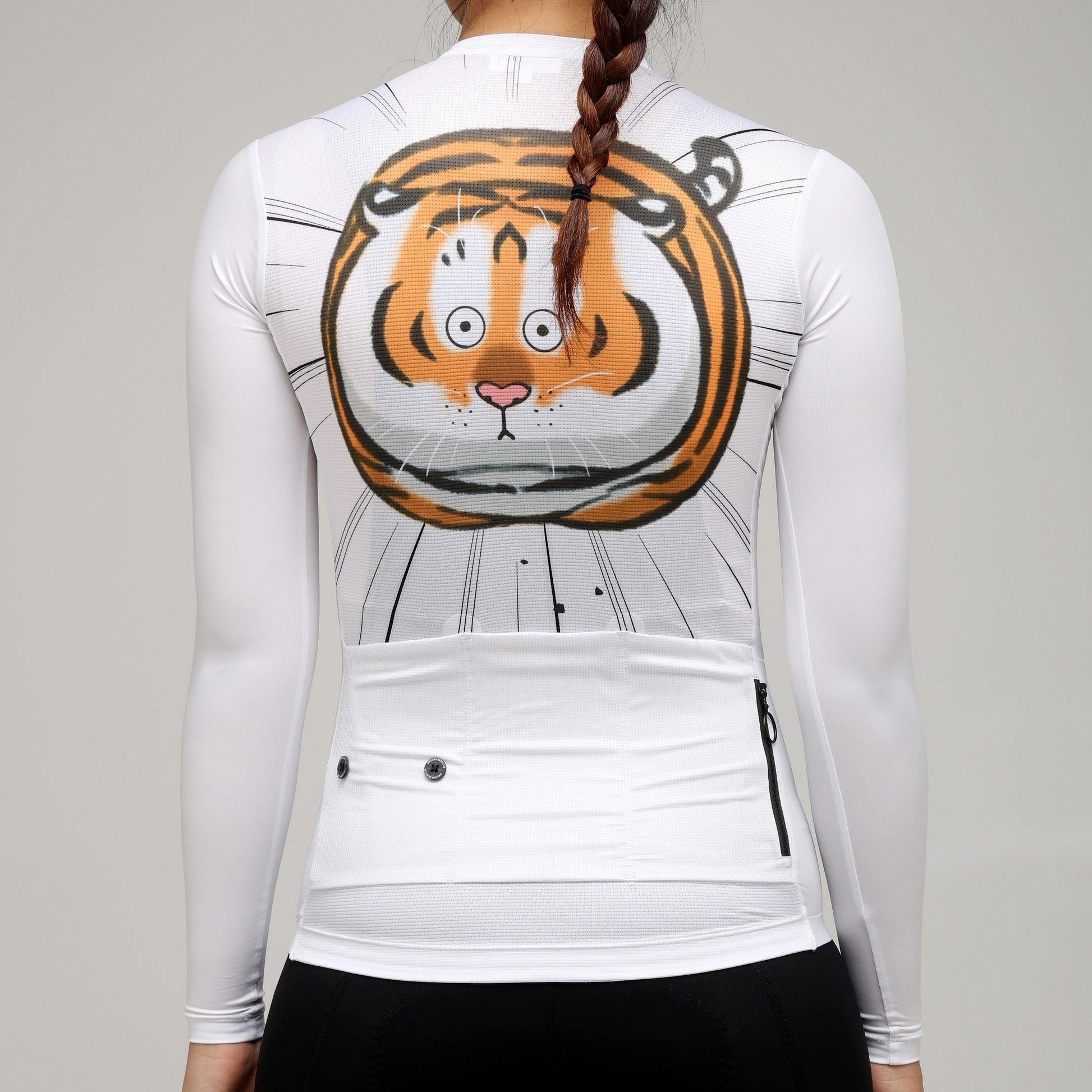 Women's Flying Tiger Limited Ls Jersey - GRC Cycling Apparel