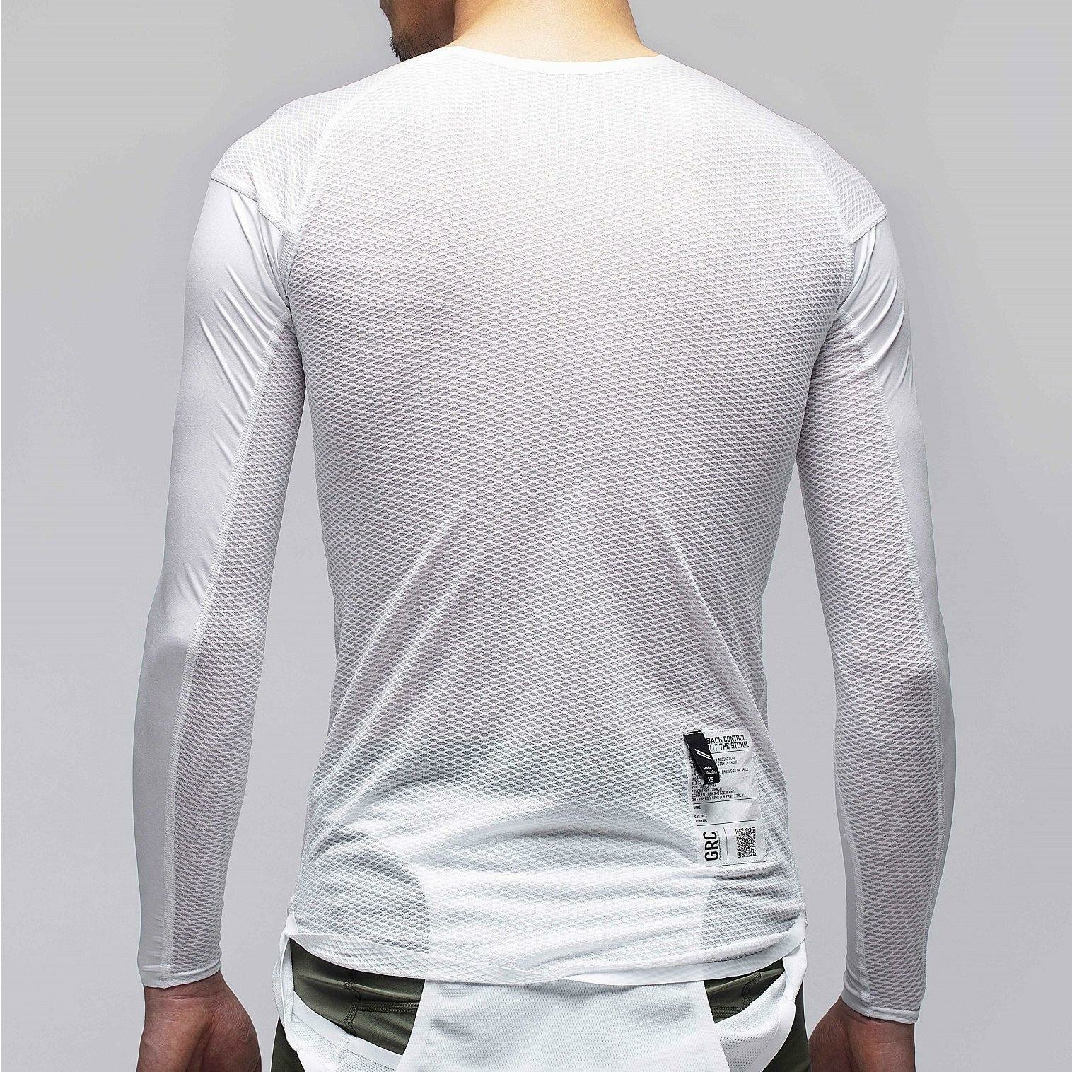 2IN1 SUMMER LS BASE LAYER - GRC Cycling Base Layer White