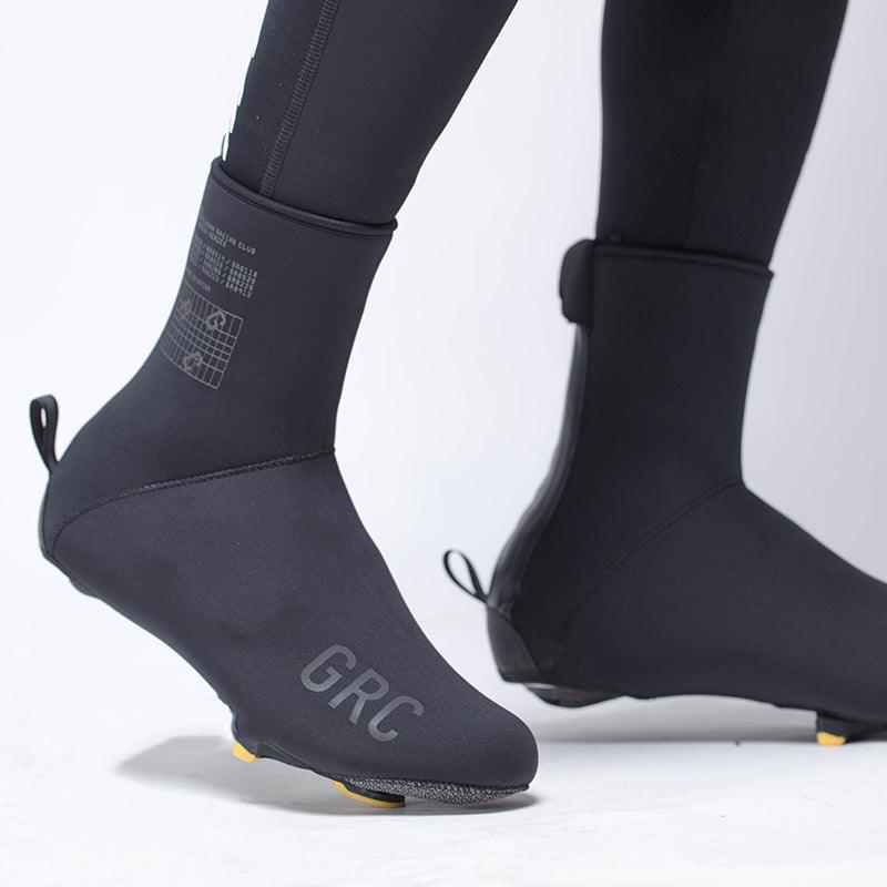 GRC Classic Winter Shoe Covers For Cycling Black
