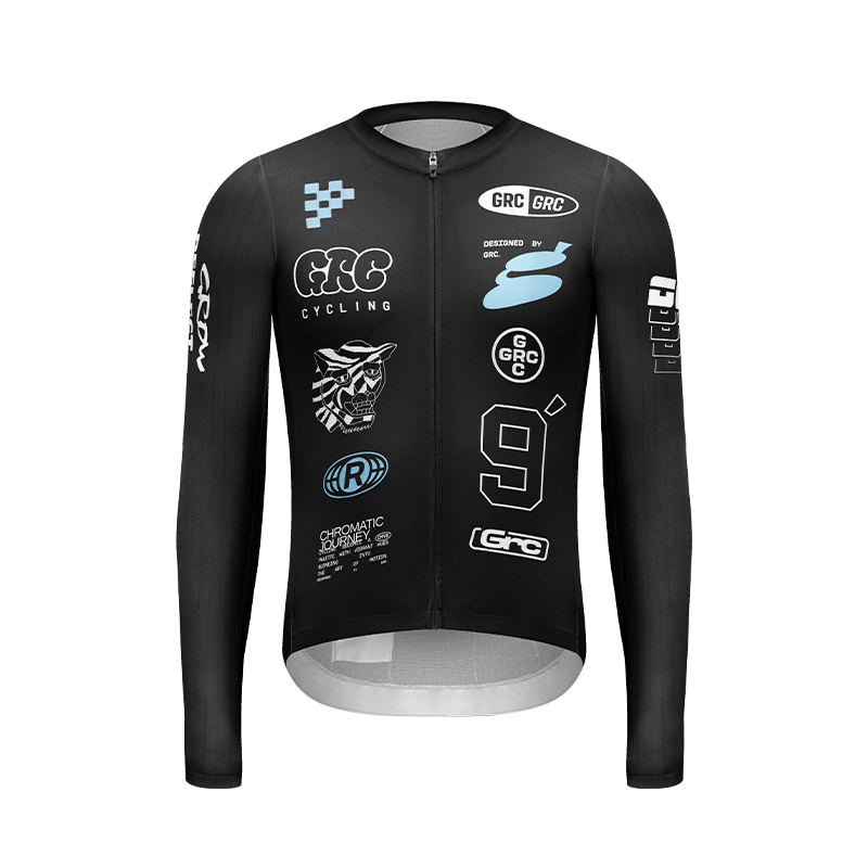 Camiseta de manga larga CMYK Velocity Edge para hombre