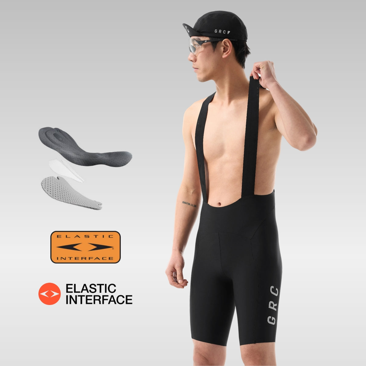 Pantalones cortos con tirantes Tech para hombre
