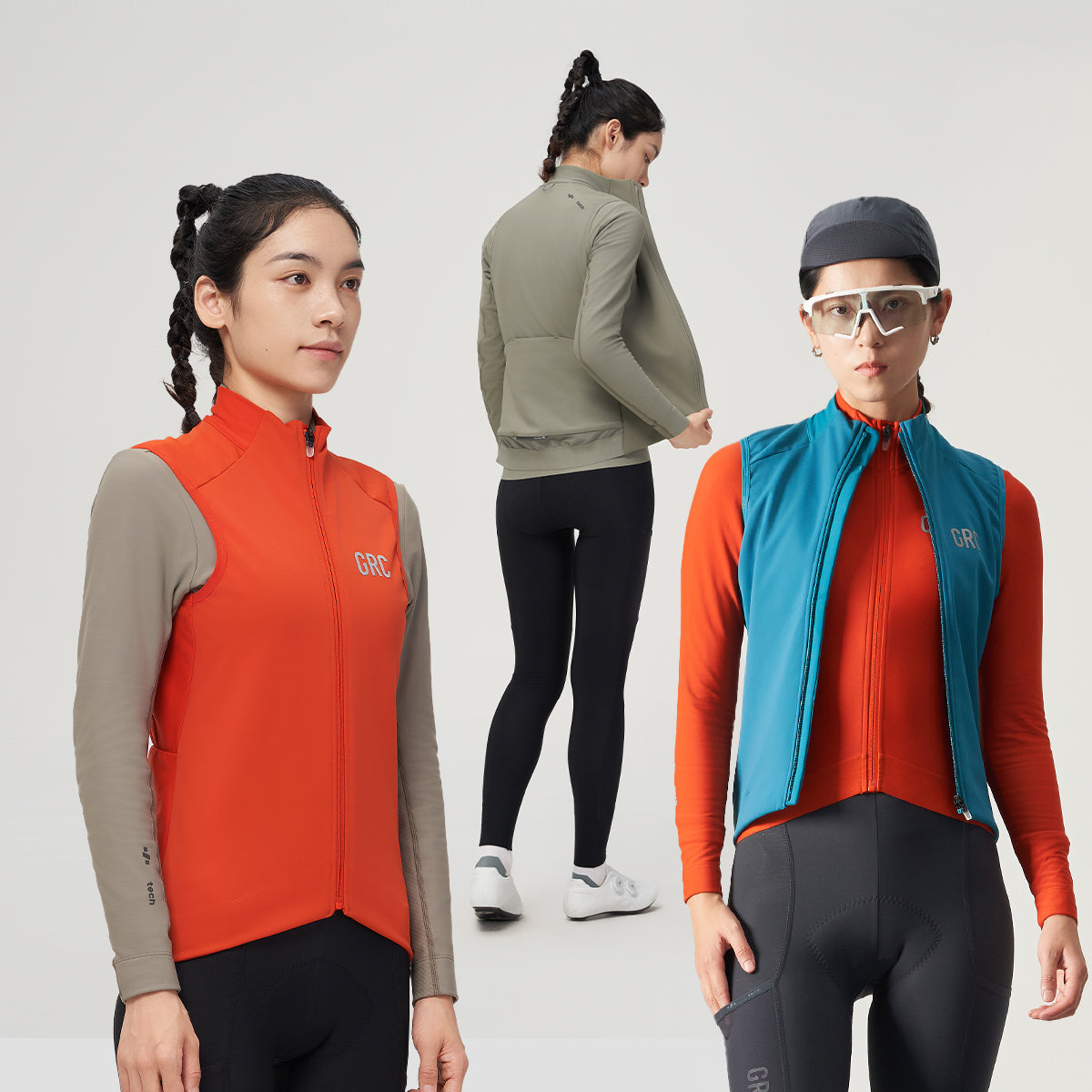 Women's Tech Windproof Fleece Vest – GRC Cycling Apparel