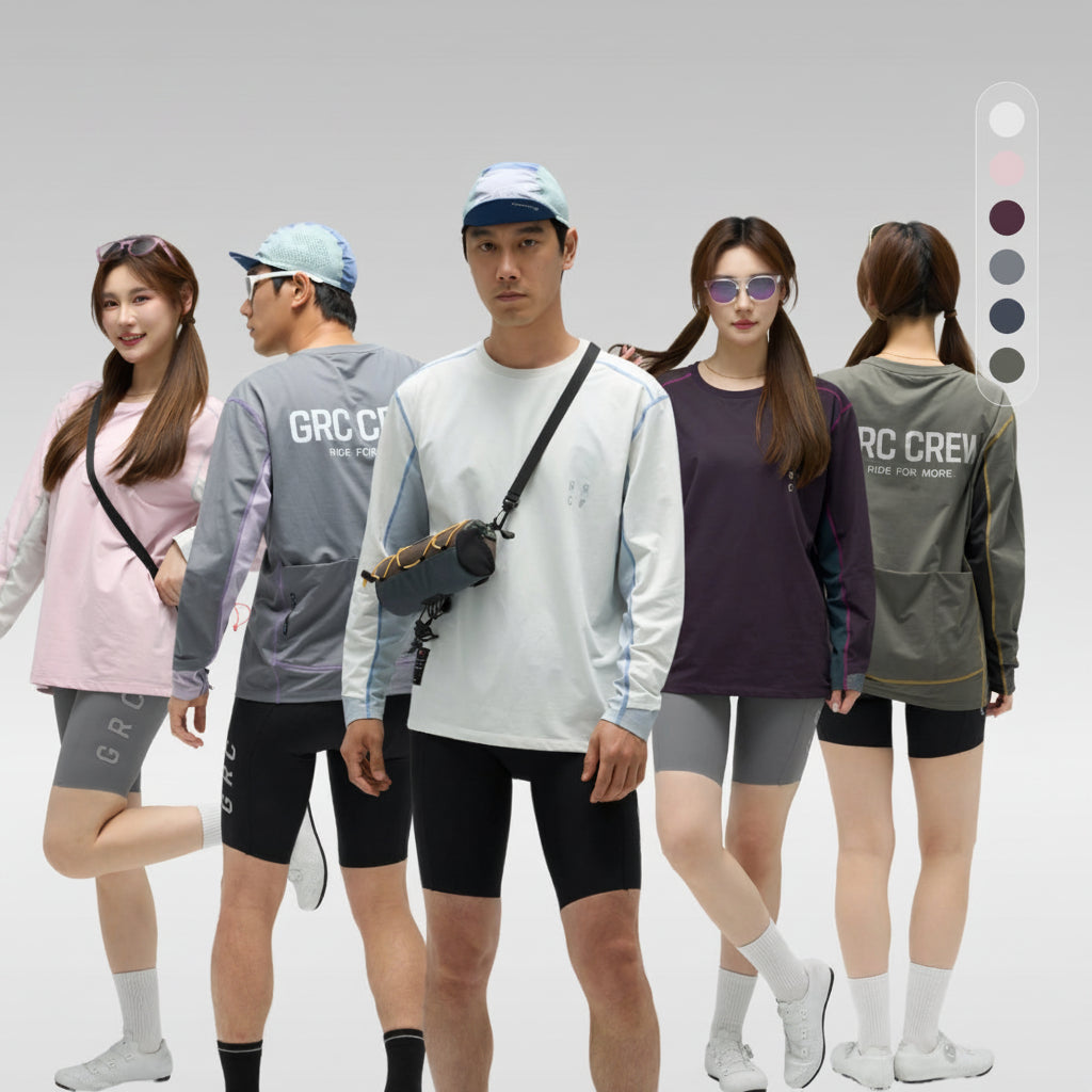 CREW Commuter Langarm-T-Shirt