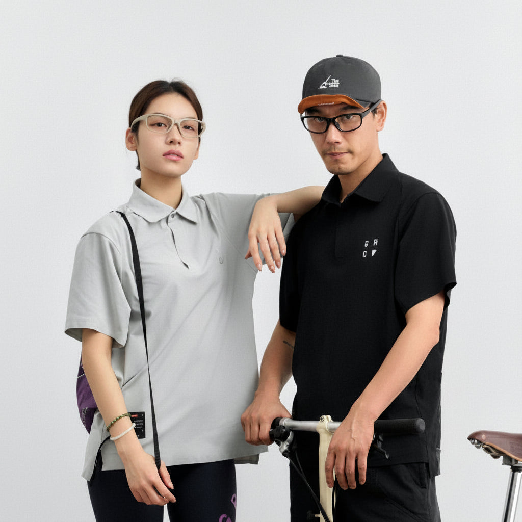 Polo CREW de manga corta