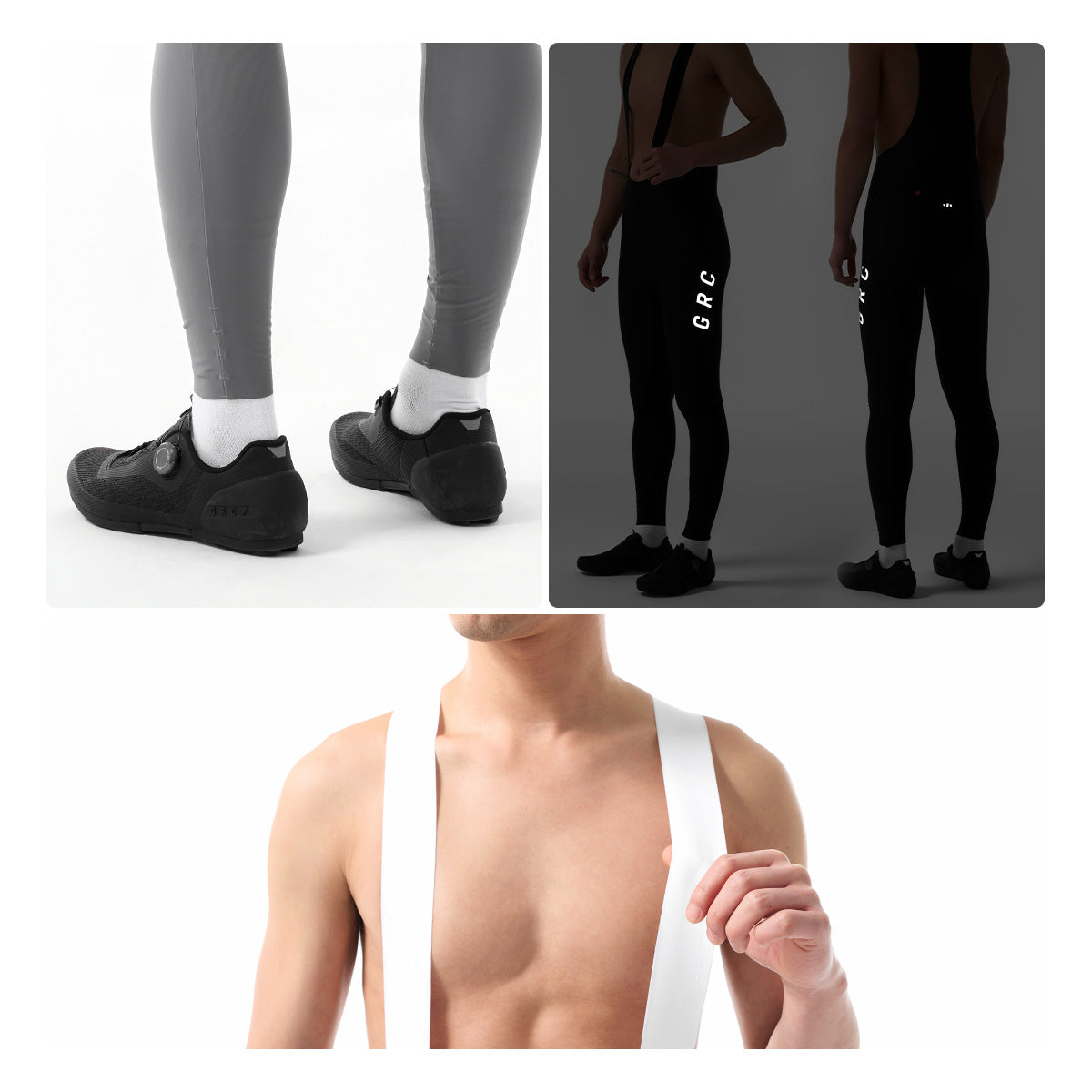 Mallas con tirantes técnicas para hombre