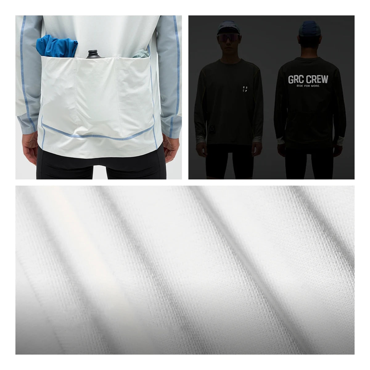 CREW Commuter Langarm-T-Shirt