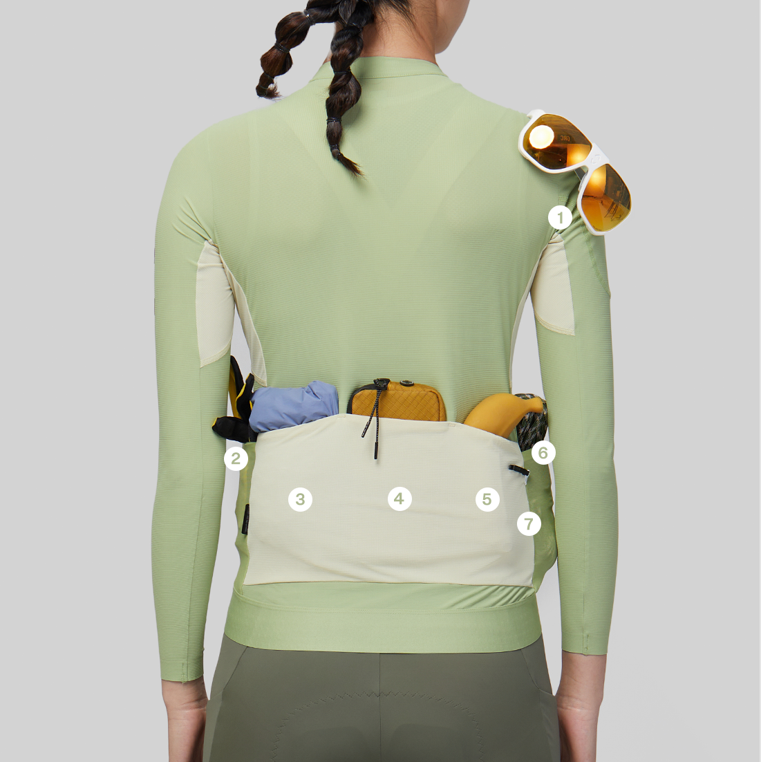 Damen Research Langarm-Trikot