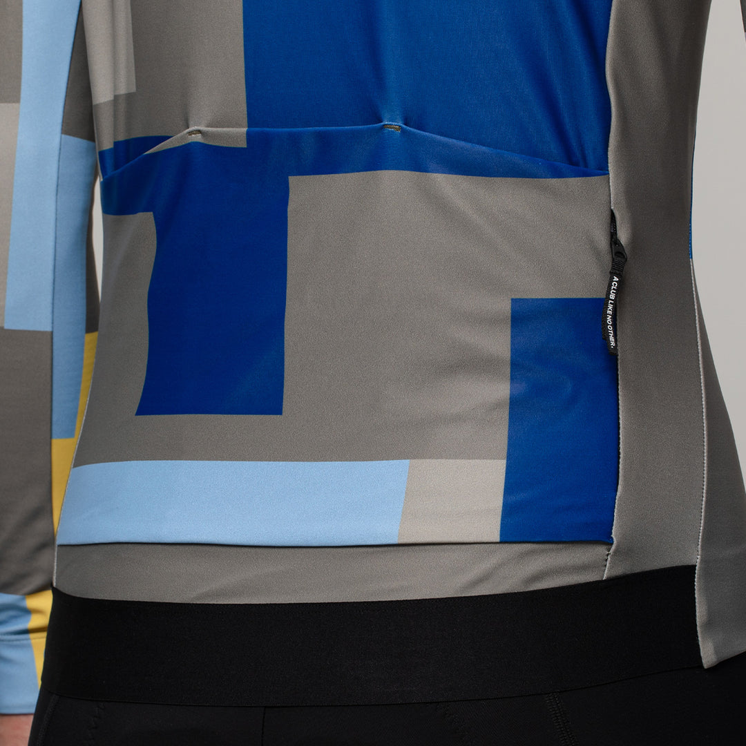 Men's CMYK Color Block Fleece Jacket