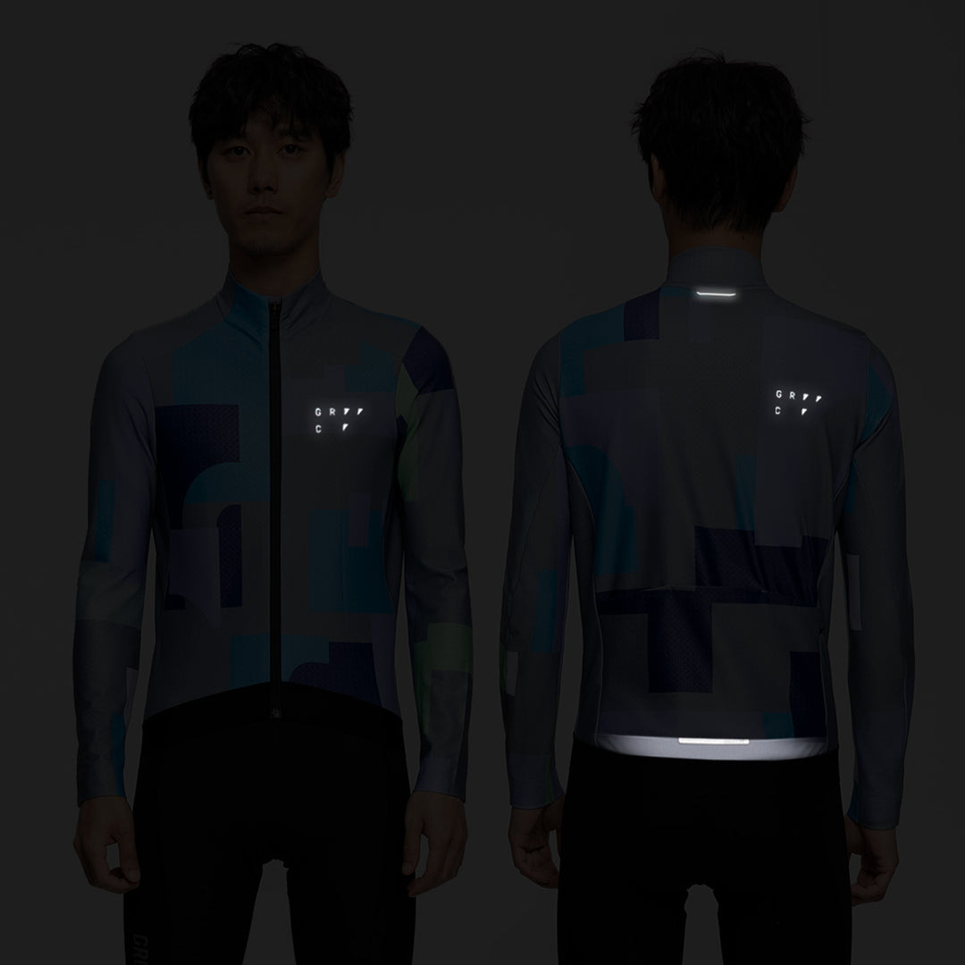 Men's CMYK Color Block Fleece Jacket