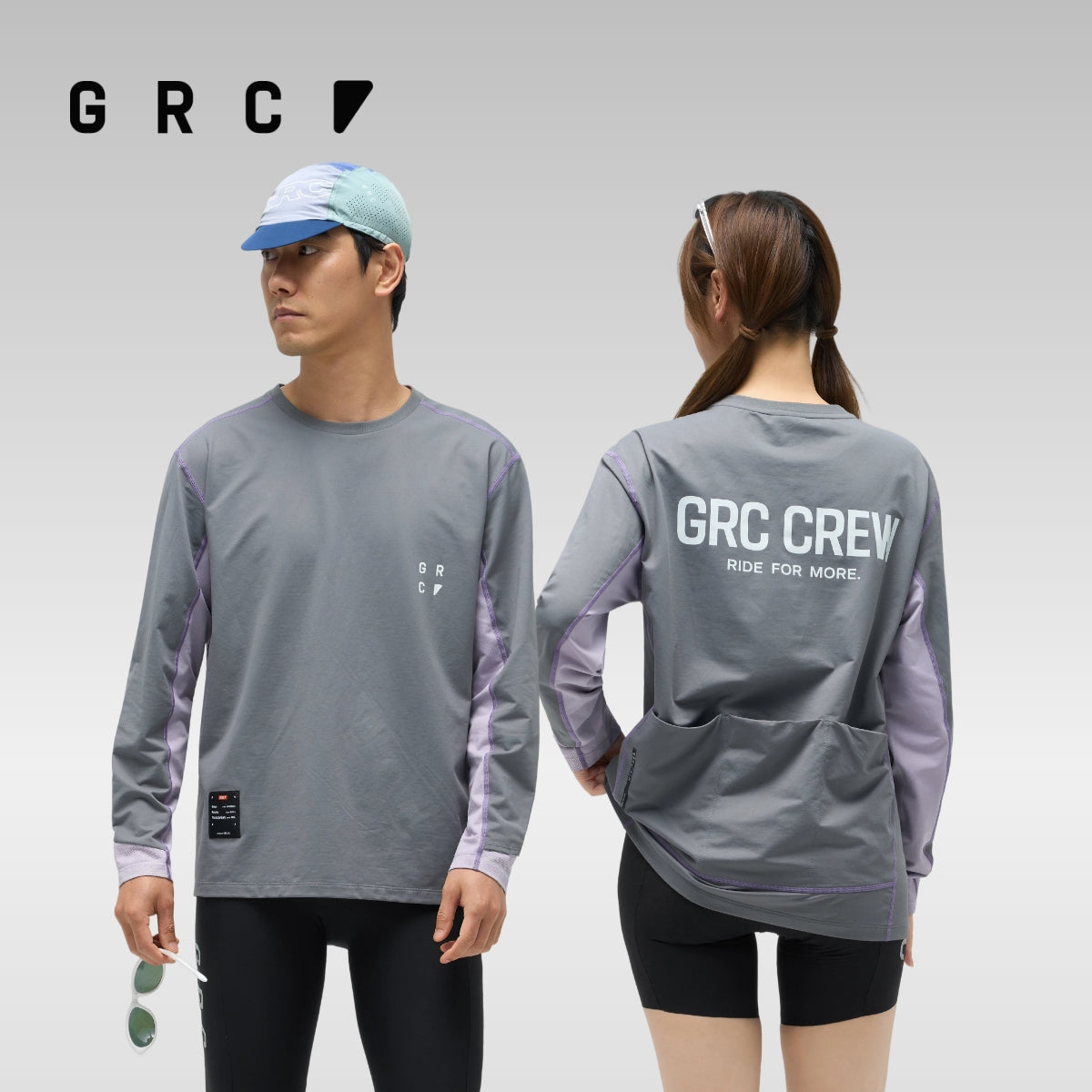 CREW Commuter Langarm-T-Shirt