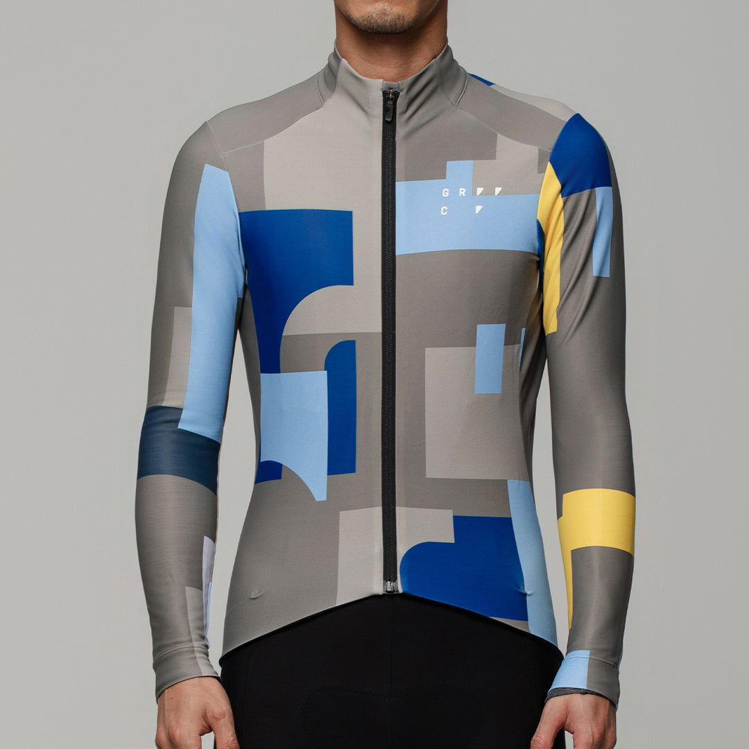 Men's CMYK Color Block Fleece Jacket