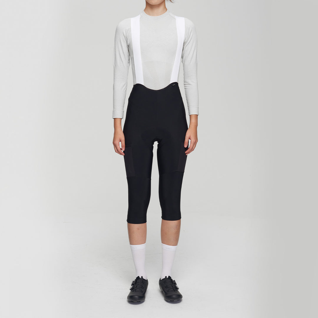 Women's Tech Fleece Cropped Bib Tights