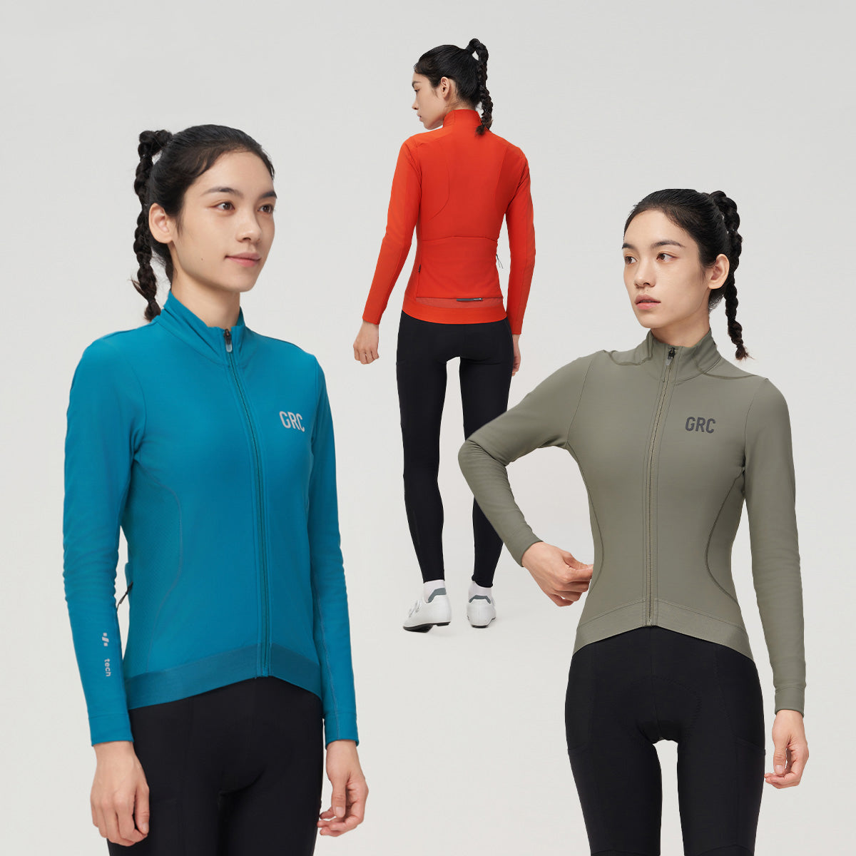 Damen Tech Fleecejacke