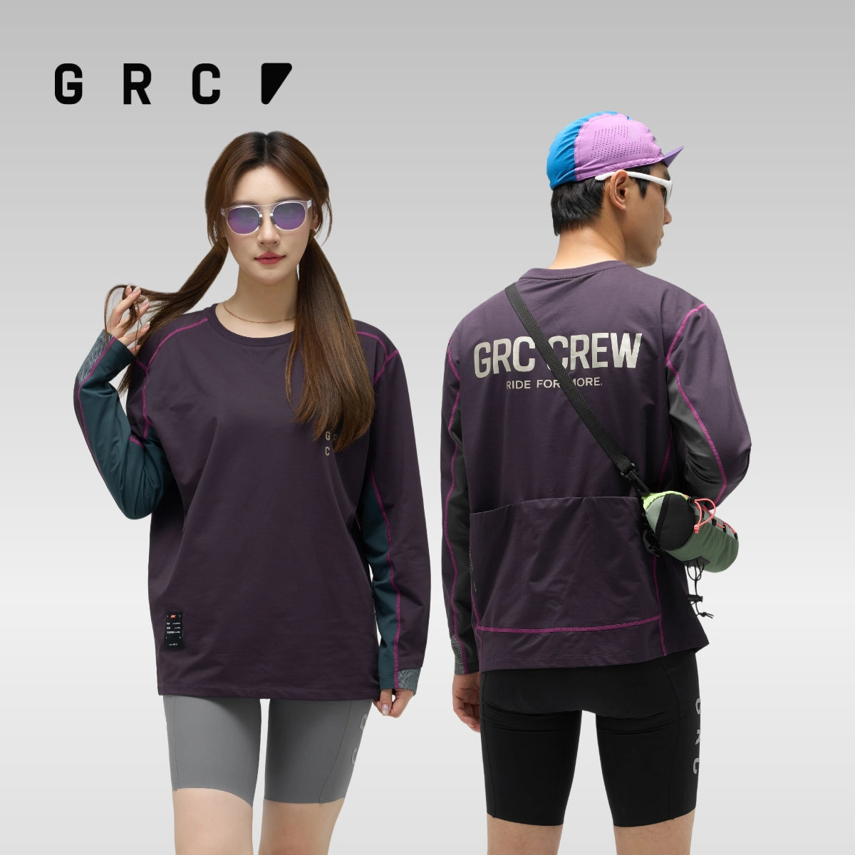 CREW Commuter Langarm-T-Shirt