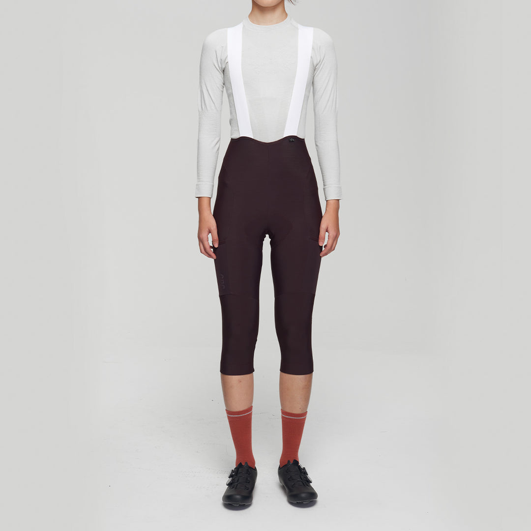 Women's Tech Fleece Cropped Bib Tights