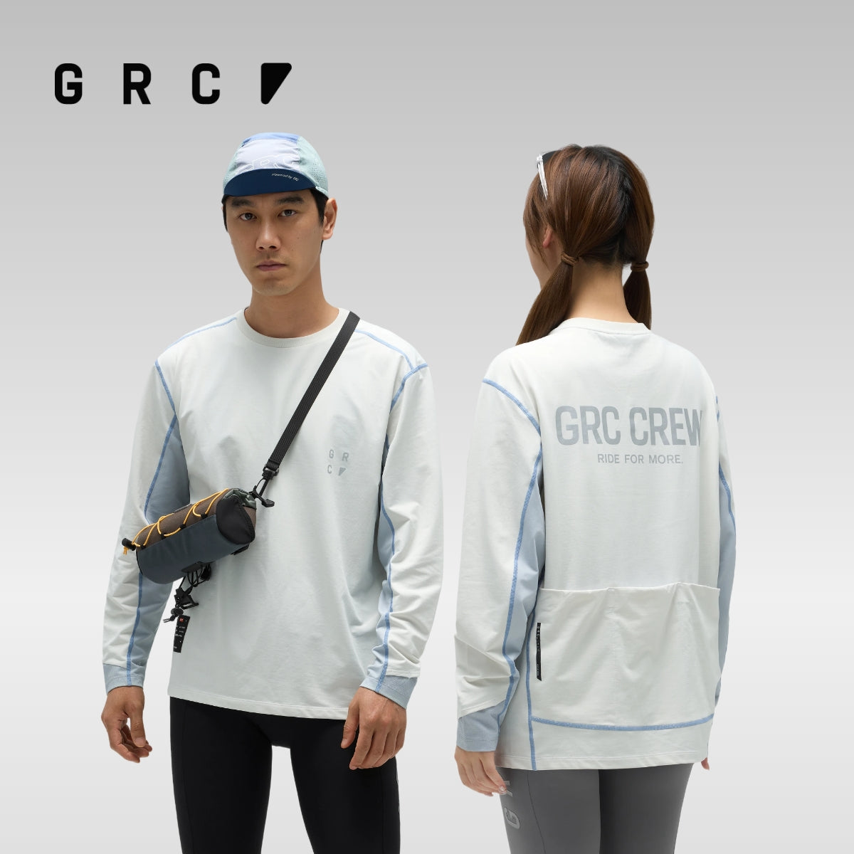CREW Commuter Langarm-T-Shirt