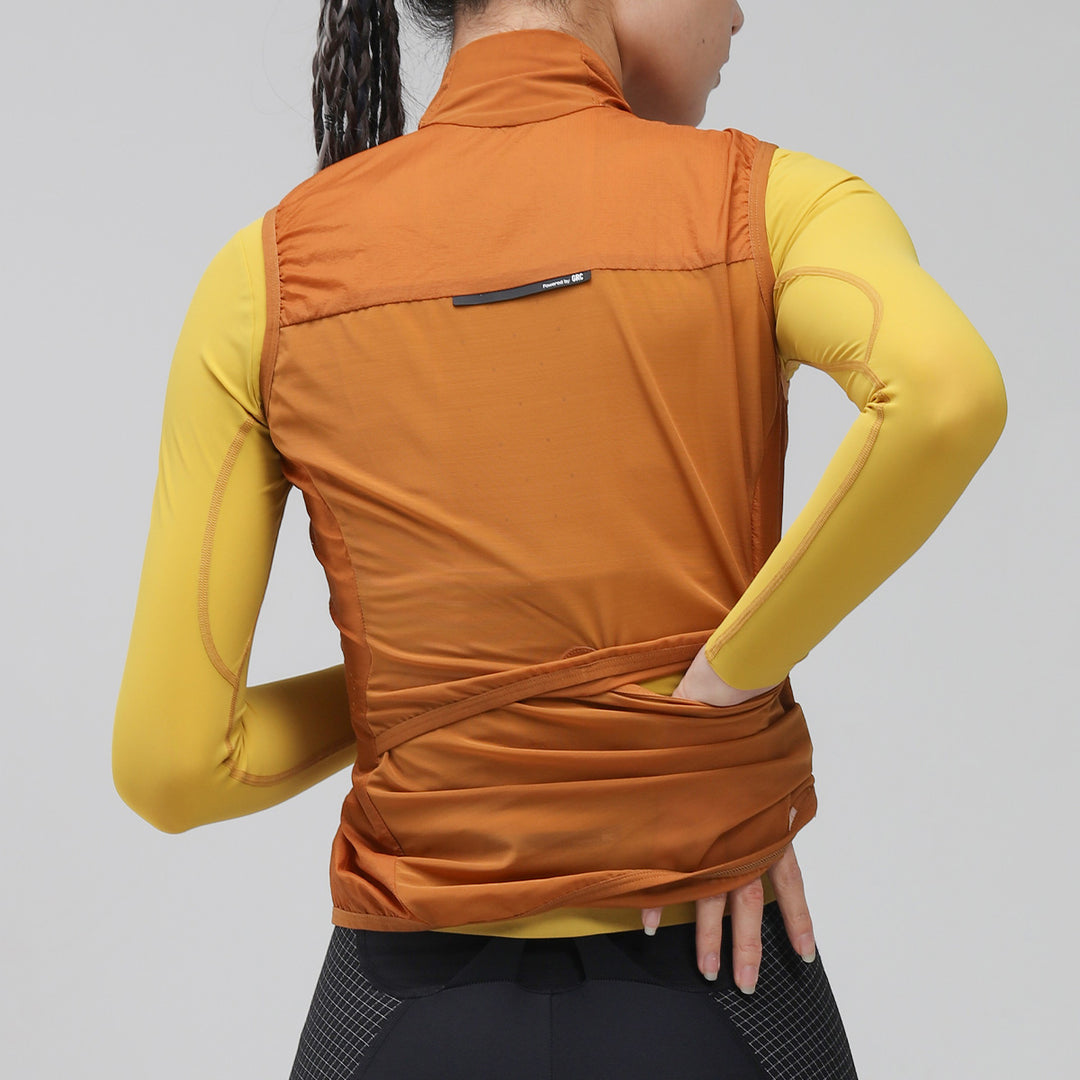 Chaleco cortavientos técnico para mujer