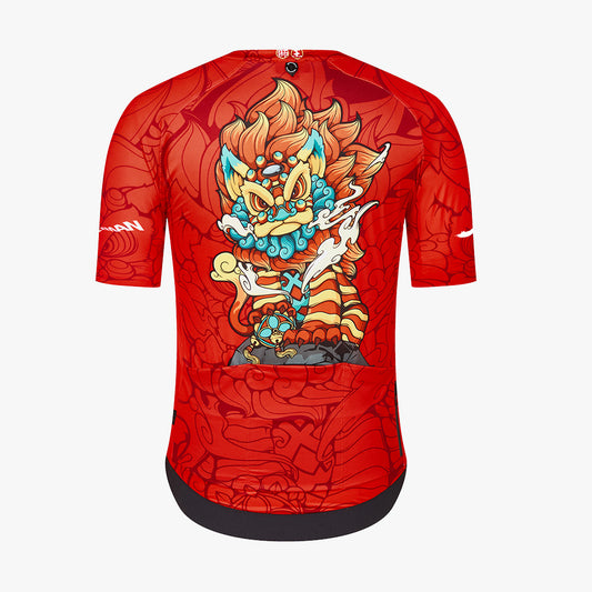 Camiseta Lion Asing Limited - Rojo 