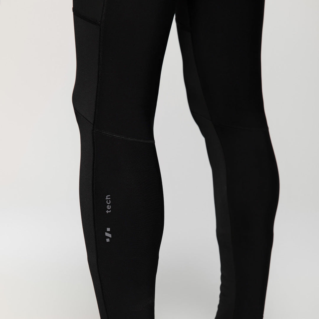 Men's Tech Windproof Fleece Bib Tights