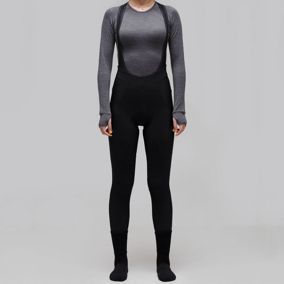 Women's RTS Thermo Winter Bib Tights - GRC Cycling Apparel