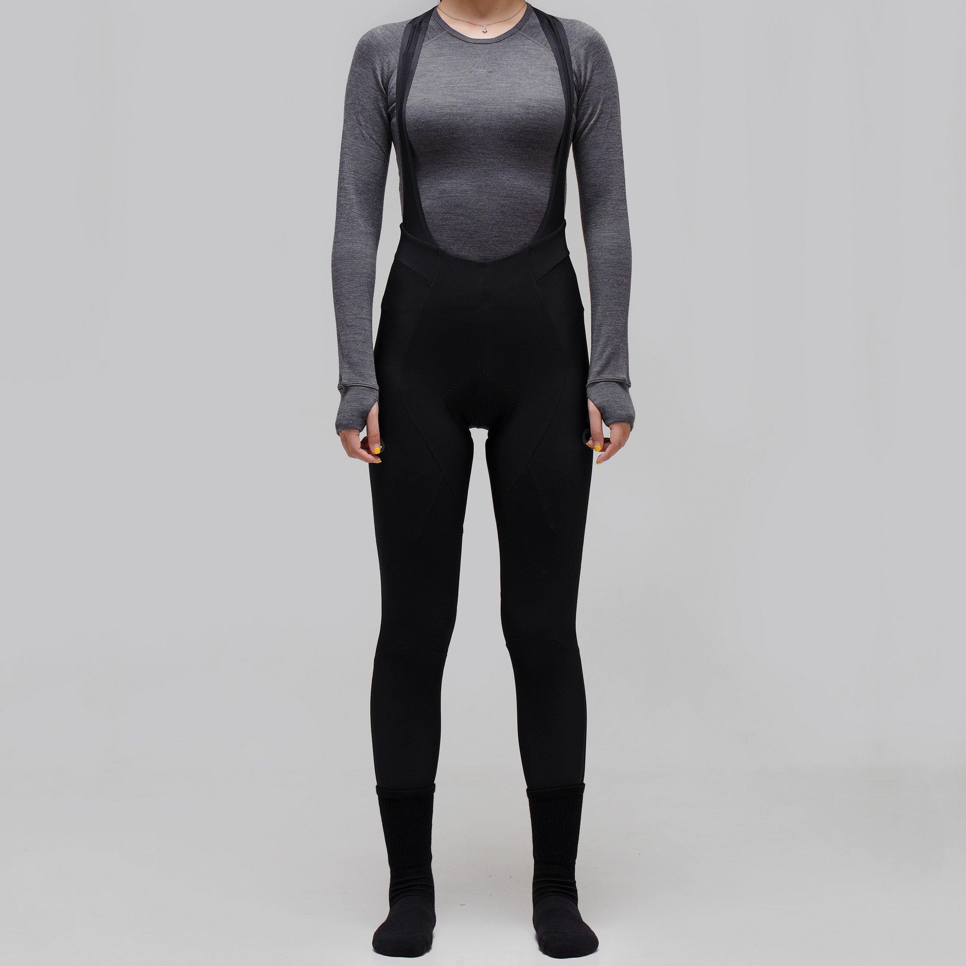 Women's RTS Thermo Winter Bib Tights - GRC Cycling Apparel