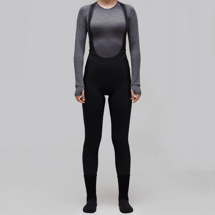Women's RTS Thermo Winter Bib Tights - GRC Cycling Apparel