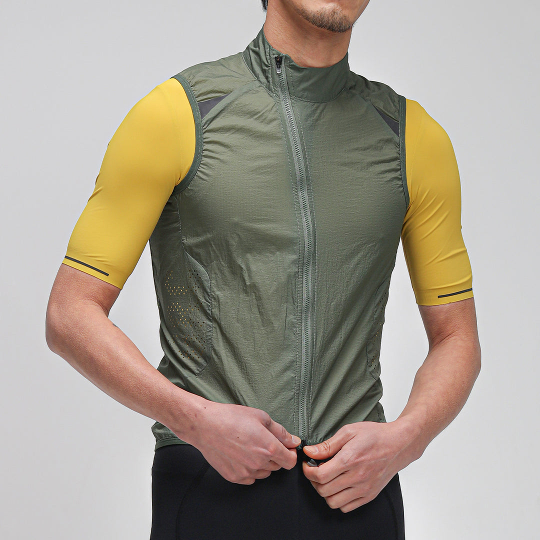 Chaleco cortavientos técnico para hombre