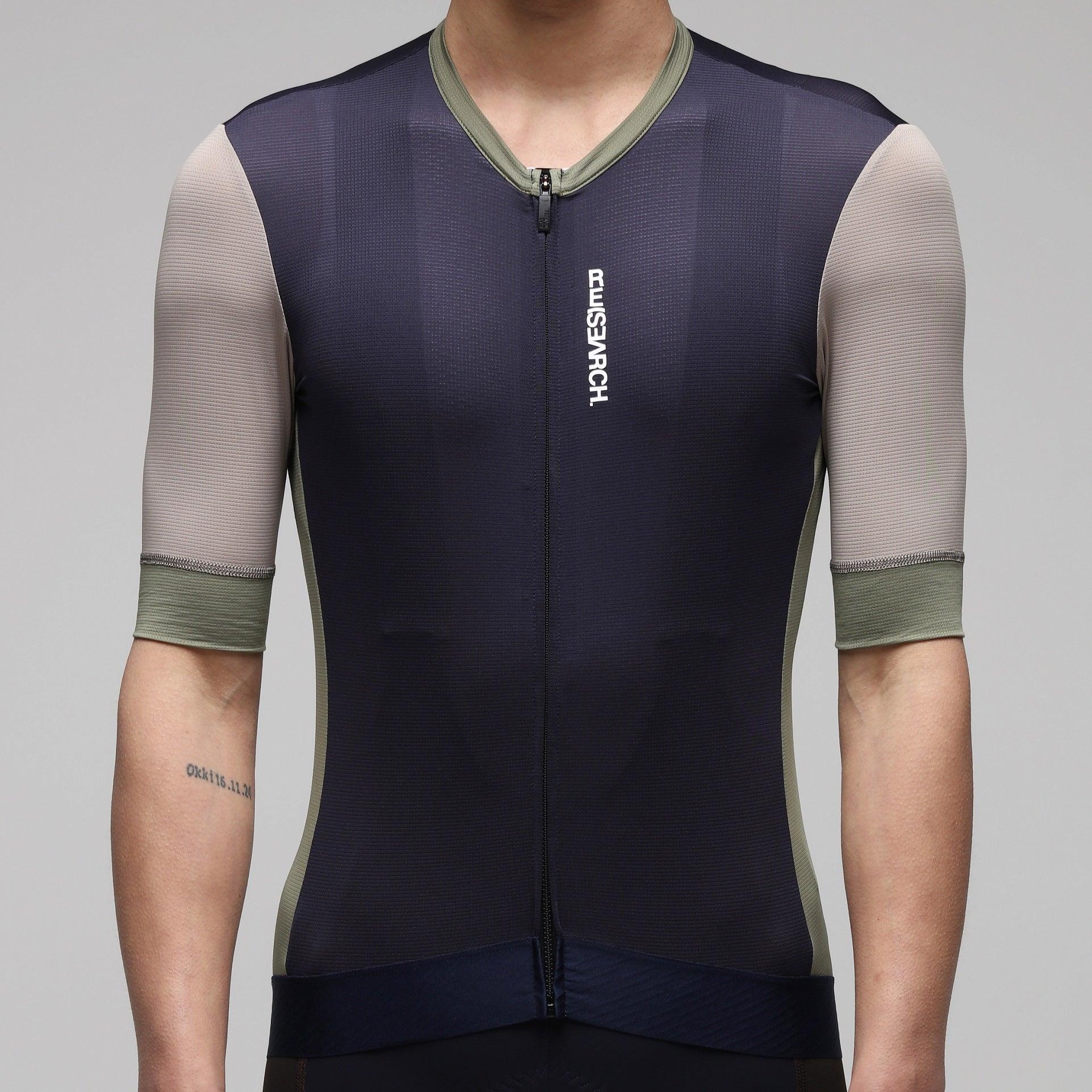 Research Jersey - Prussian Blue - GRC Cycling Apparel