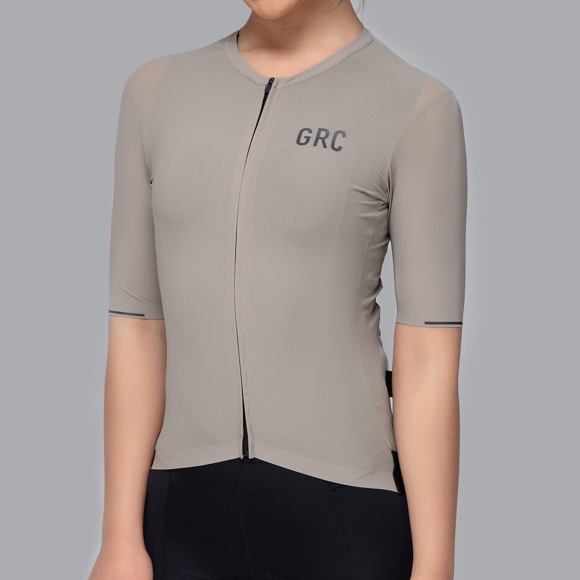 Women's Solid Color Tech Jersey - GRC Unique Cycling Apparel