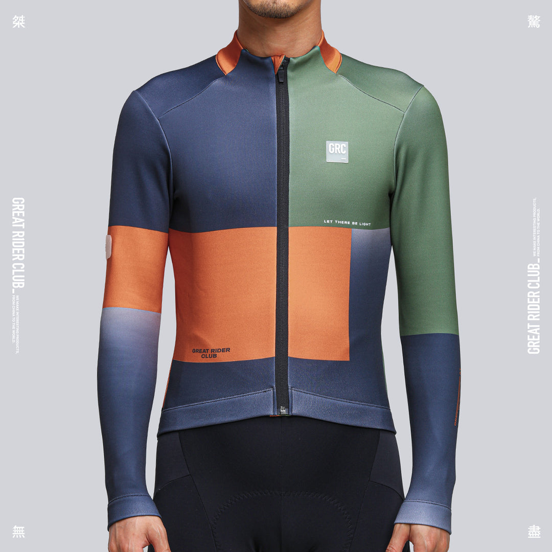 Chaos Of Orange Winter Jacket