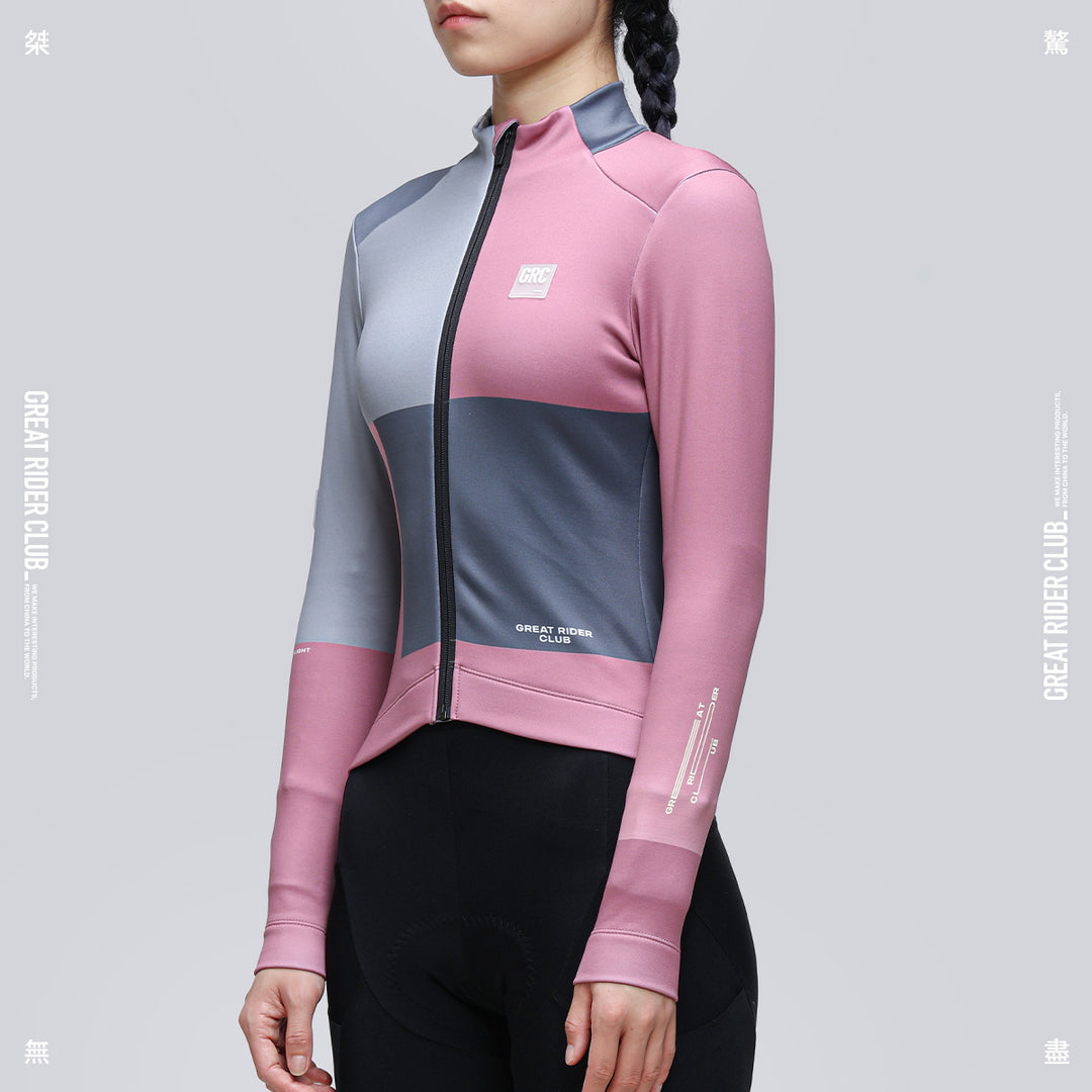 Women's Chaos Of Pink Winter Jacket