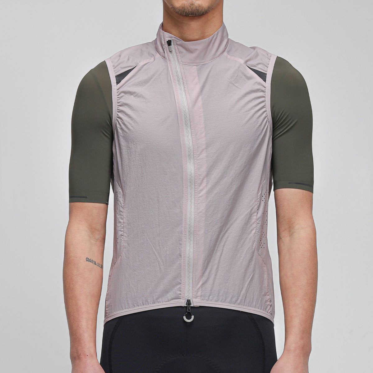 Chaleco cortaviento técnico para hombre