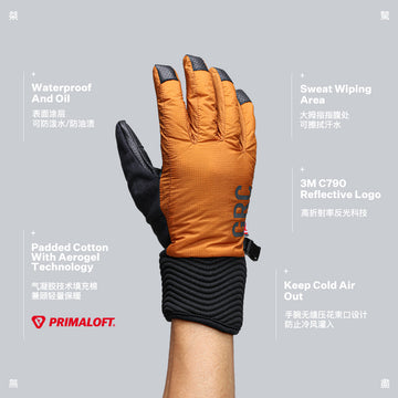 Pimaloft Winter Gloves