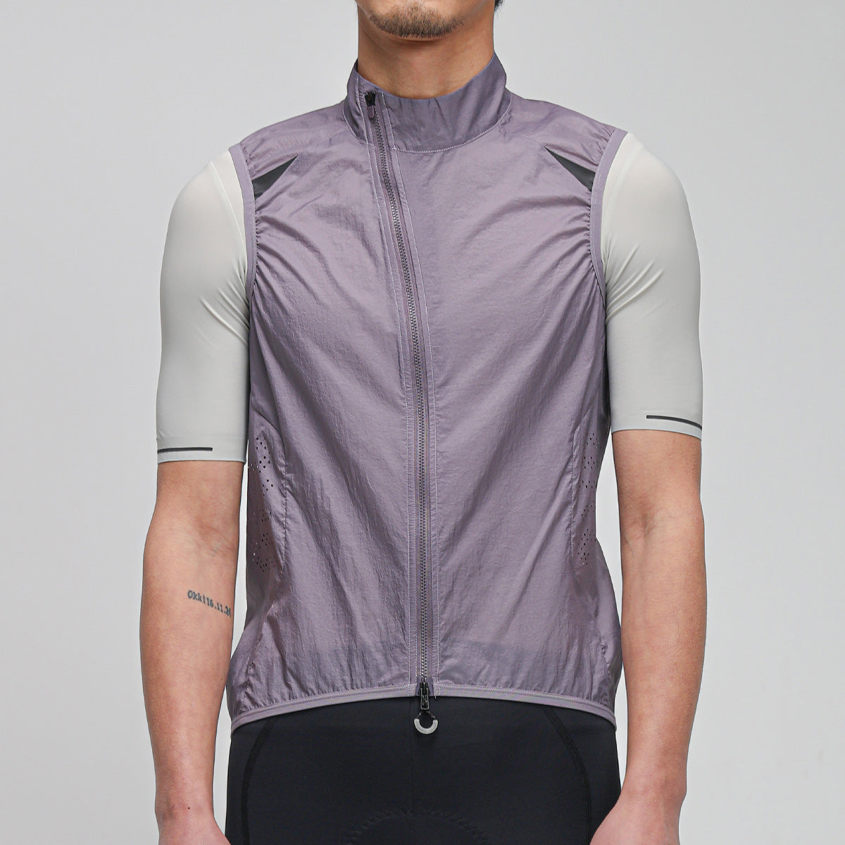 Chaleco cortaviento técnico para hombre