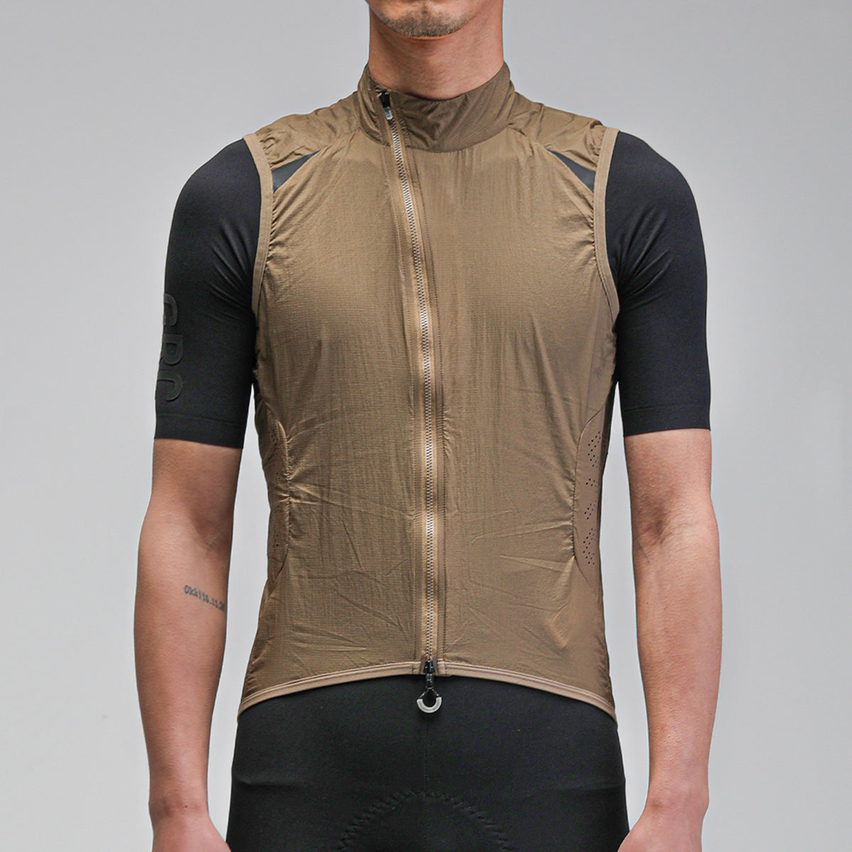 Chaleco cortaviento técnico para hombre