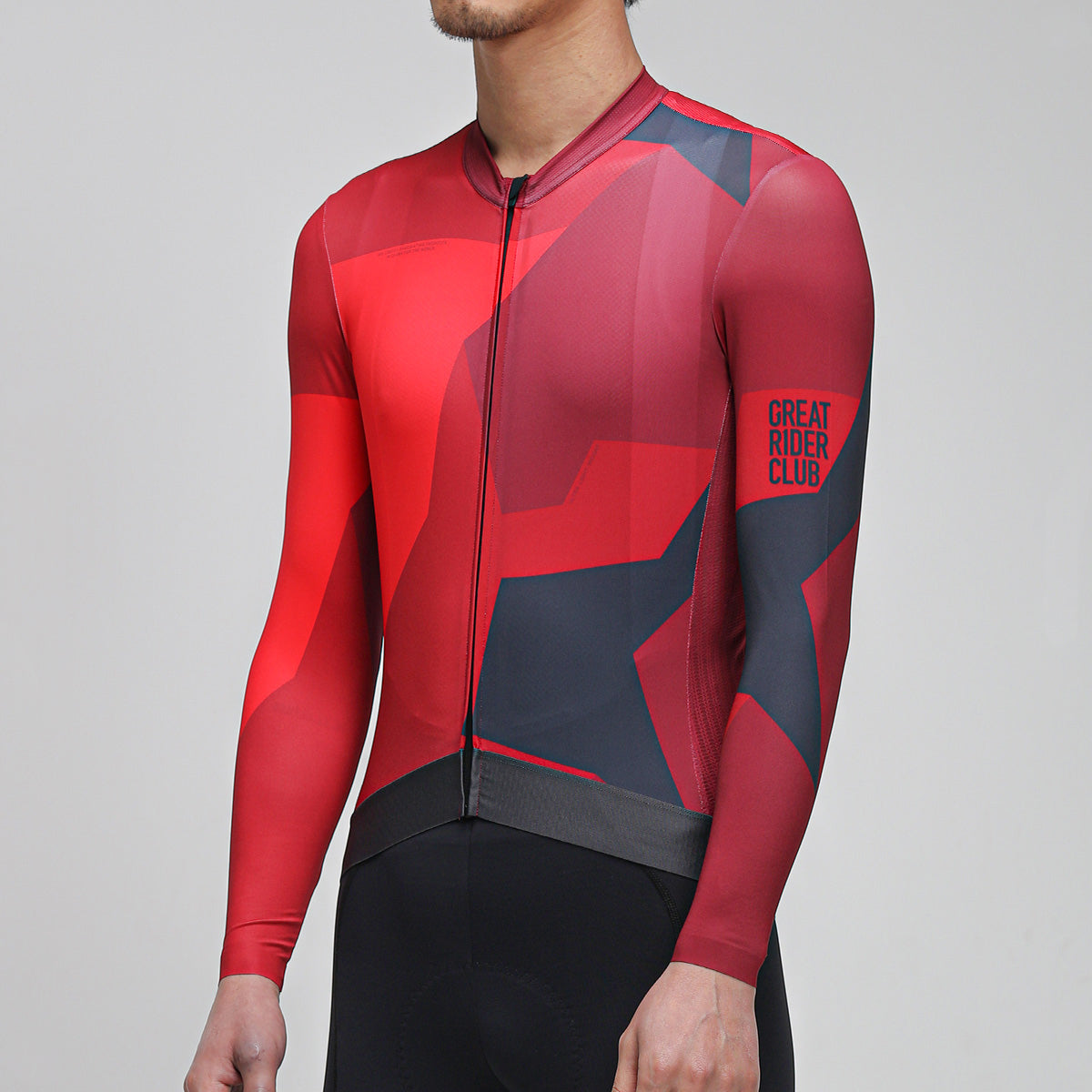 Herren CMYK Tarnmuster Langarmtrikot